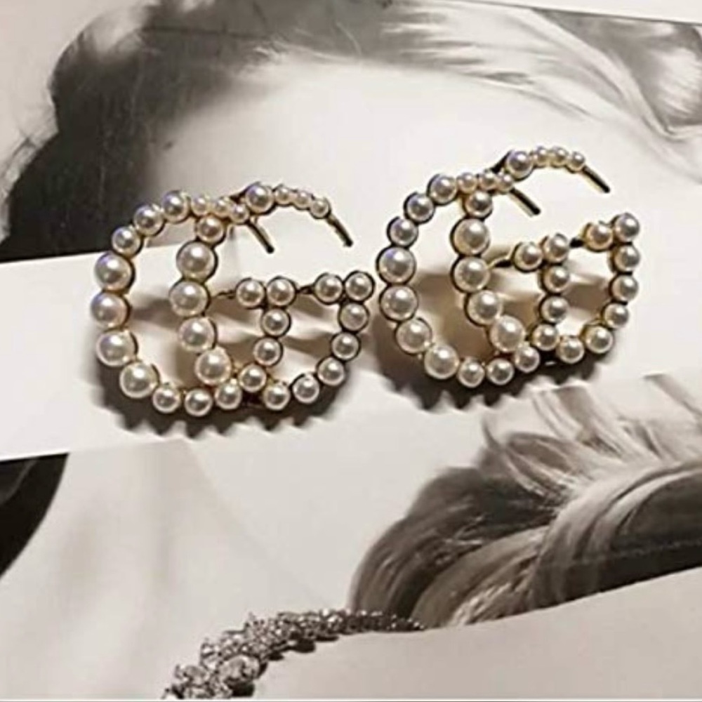 Gucci GG Pearl Earrings